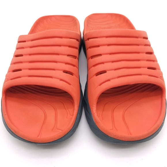 Hoka One One (Mens 14) Ora Recovery Slide Lightweight Comfort Support Red Orange main image 9